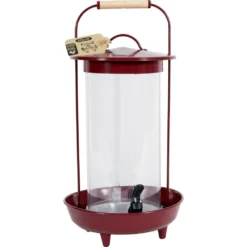 Zolux Abreuvoir Métal ø 26 X 47 Cm Couleur Grenat Pour Basse Cour