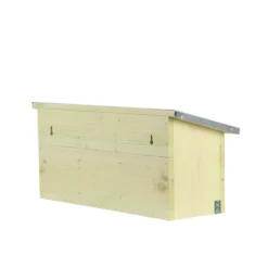 Appartement Pour Moineaux, Horizontal, En Bois Pin, Zinc, Pour Oiseaux. -Animaux Fournitures Magasin appartement pour moineaux horizontal en bois pin zinc pour oiseaux animallparadise ap ed nk85 5