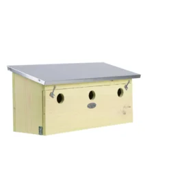 Appartement Pour Moineaux, Horizontal, En Bois Pin, Zinc, Pour Oiseaux. -Animaux Fournitures Magasin appartement pour moineaux horizontal en bois pin zinc pour oiseaux animallparadise ap ed nk85 8