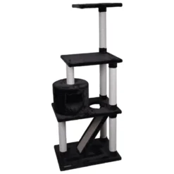 Arbre A Chat FORZA Noir 60 X 40 X Hauteur 151.5 Cm