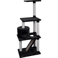 Arbre A Chat FORZA Noir 60 X 40 X Hauteur 151.5 Cm -Animaux Fournitures Magasin arbre a chat forza noir 60 x 40 x hauteur 1515 cm flamingo pet products fl 560982 4