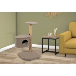 Zolux Arbre à Chat Jonah II, Hauteur 1 Mètre Pour Chat. -Animaux Fournitures Magasin arbre a chat jonah ii hauteur 1 metre pour chat zolux zo 504097 2