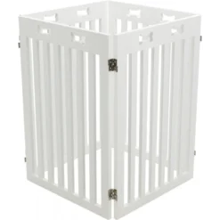 Barrière Pour Chiens, 4 Parties. Taille 60-160 X 75 Cm -Animaux Fournitures Magasin barriere pour chiens 4 parties taille 60 160 x 75 cm animallparadise ap tr 39457 2