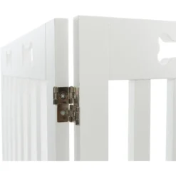 Barrière Pour Chiens, 4 Parties. Taille 60-160 X 75 Cm -Animaux Fournitures Magasin barriere pour chiens 4 parties taille 60 160 x 75 cm animallparadise ap tr 39457 5