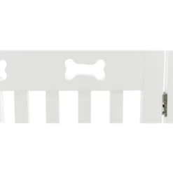 Barrière Pour Chiens, 4 Parties. Taille 60-160 X 75 Cm -Animaux Fournitures Magasin barriere pour chiens 4 parties taille 60 160 x 75 cm animallparadise ap tr 39457 9