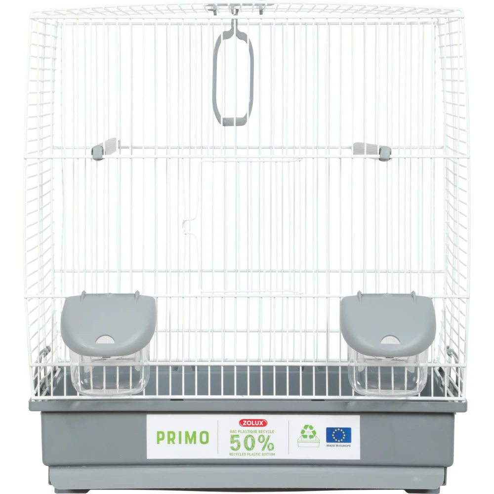 Cage Carla 40, Grise, 40 X 31x 44 Cm, Pour Oiseaux 2 Cage Carla 40, Grise, 40 X 31x 44 Cm, Pour Oiseaux – Image 2