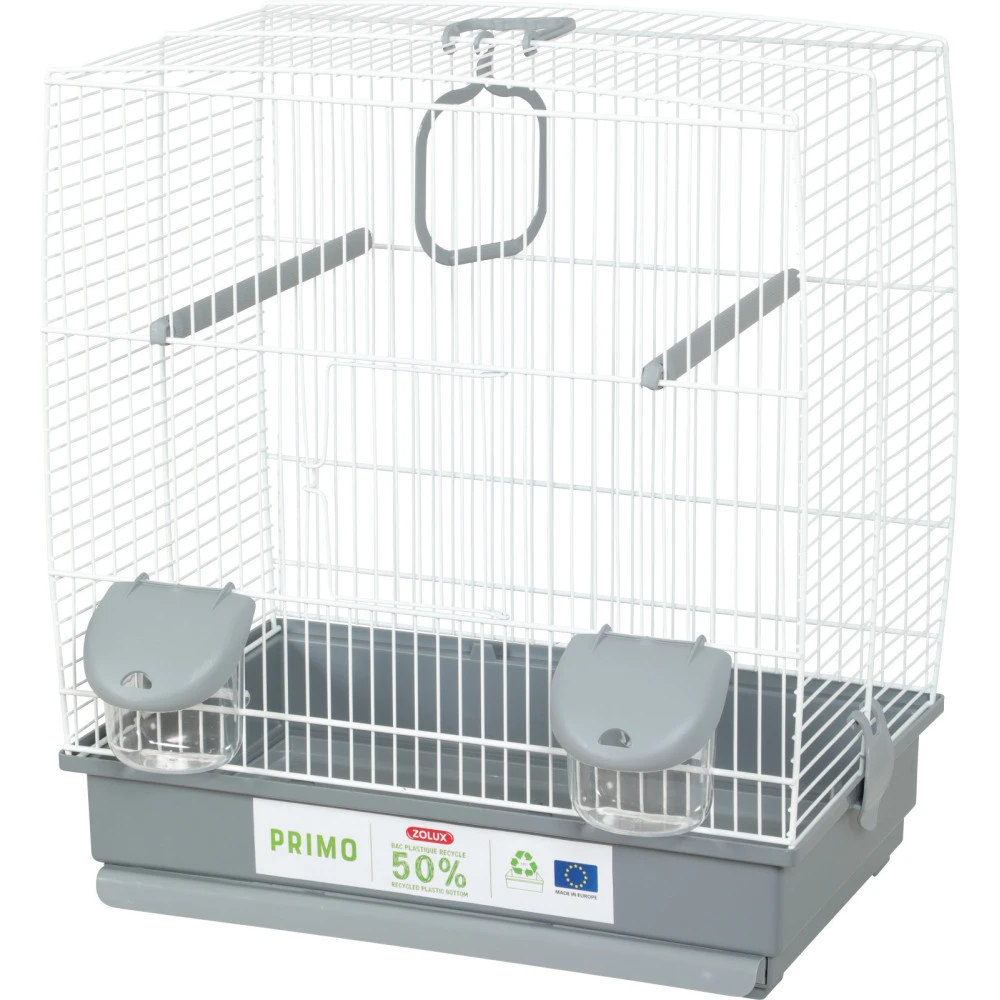 Cage Carla 40, Grise, 40 X 31x 44 Cm, Pour Oiseaux 3 Cage Carla 40, Grise, 40 X 31x 44 Cm, Pour Oiseaux – Image 3