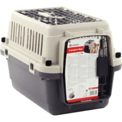 Cage De Transport Neto XS 33 X 50 X 33 Cm Grise Pour Chien