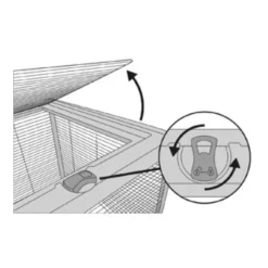 Cage Elsa M 77 X 47 X 60 Cm Pour Rongeur 8 Cage Elsa M 77 X 47 X 60 Cm Pour Rongeur -Animaux Fournitures Magasin cage elsa m 77 x 47 x 60 cm pour rongeur flamingo pet products fl 210289 3