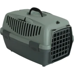 Cage GULLIVER 1, En Plastique Recyclé, Transport Pour Chien Max 6 Kg.
