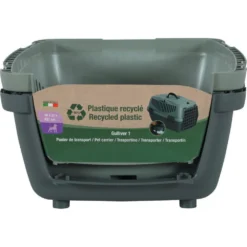 Cage GULLIVER 1, En Plastique Recyclé, Transport Pour Chien Max 6 Kg. -Animaux Fournitures Magasin cage gulliver 1 en plastique recycle transport pour chien max 6 kg animallparadise ap zo 422180 8