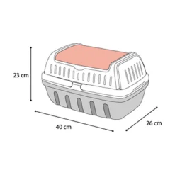 Cage Lizzie L 26 X 40 X H 23 Cm Pour Rongeur -Animaux Fournitures Magasin cage lizzie l 26 x 40 x h 23 cm pour rongeur animallparadise ap fl 210151 2