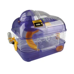 Cage Pour Hamster Marathon, 33 X 25 X 29 Cm, Avec Compte Tours, Pour Rongeur. -Animaux Fournitures Magasin cage pour hamster marathon 33 x 25 x 29 cm avec compte tours pour rongeur flamingo pet products fl 201884 4