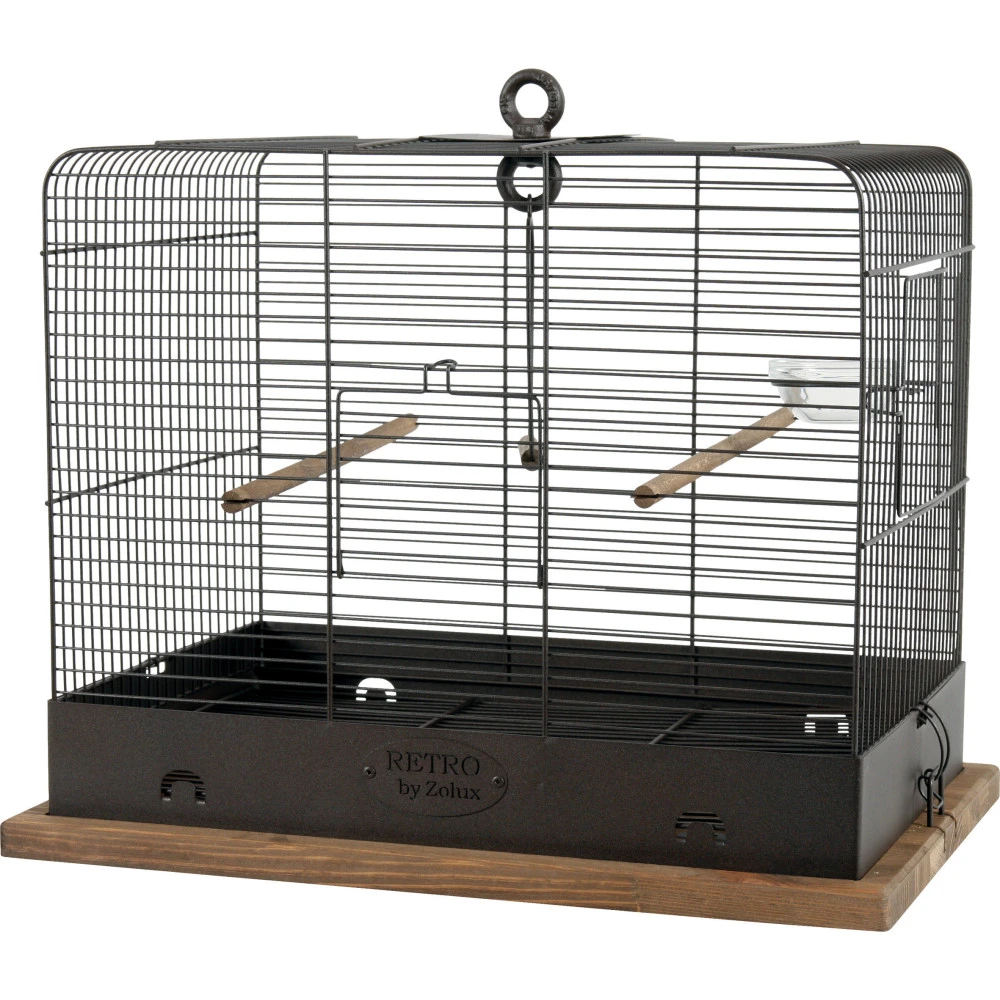 Zolux Cage RETRO CELESTINE. 41 X 31 X Hauteur 48 Cm. Pour Oiseaux. 3 Zolux Cage RETRO CELESTINE. 41 X 31 X Hauteur 48 Cm. Pour Oiseaux. – Image 3