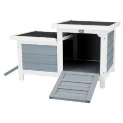 Animaux Fournitures Magasin 16 Trixie Clapier Avec 2 Sorties . 70 X 43 X 45 Cm. Pour Petits Animaux. Rongeurs.