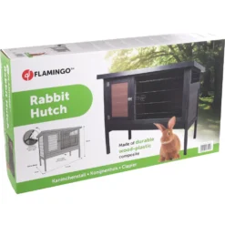 Clapier Ramos Matière Synthétique Brun. Pour Lapins. -Animaux Fournitures Magasin clapier ramos matiere synthetique brun pour lapins flamingo pet products fl 210320 7