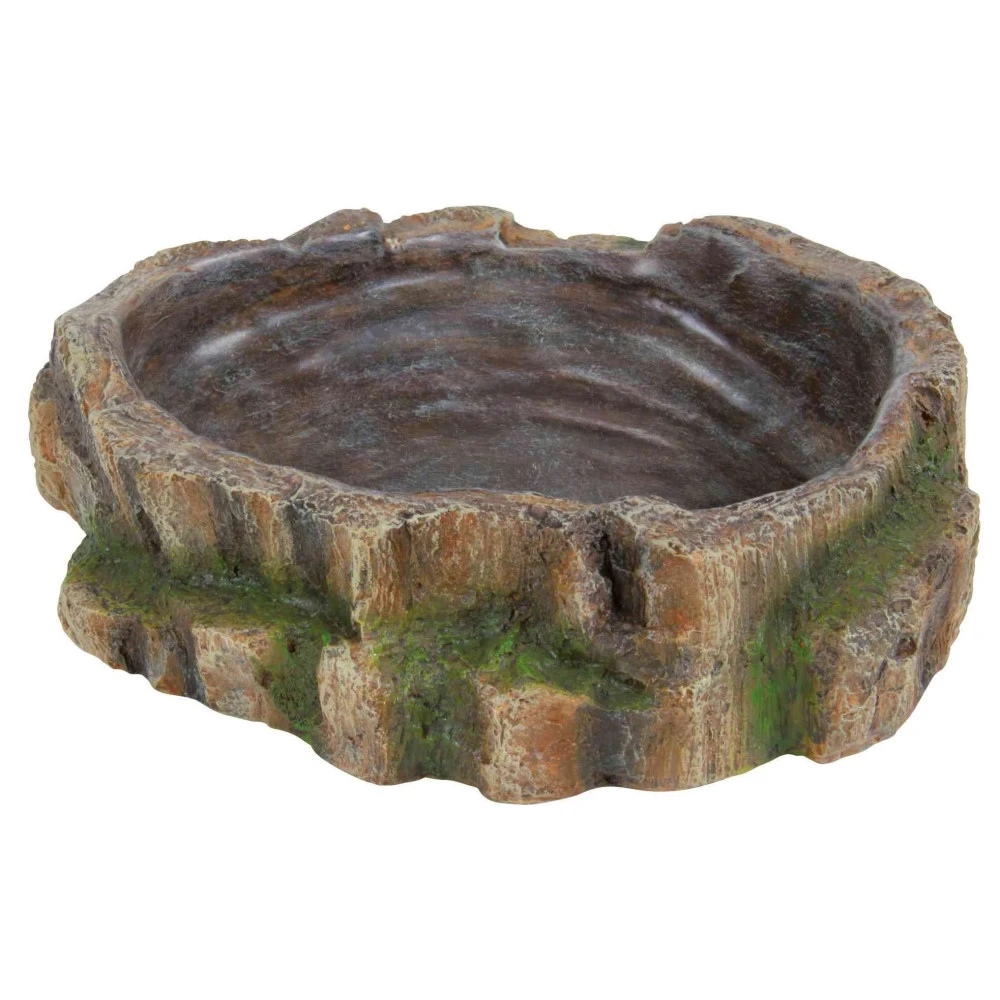 Trixie Ecuelle Pour Eau Et Nourriture Des Reptiles. 18 X 4.5 X 17 Cm - Vivarium Terrarium 2 Trixie Ecuelle Pour Eau Et Nourriture Des Reptiles. 18 X 4.5 X 17 Cm - Vivarium Terrarium – Image 2