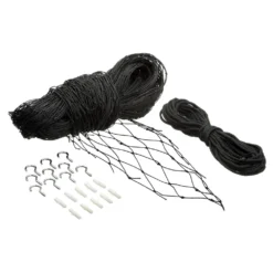 Filet De Sécurité Sekura Noir 4 X 3 Mètres Pour Chat -Animaux Fournitures Magasin filet de securite sekura noir 4 x 3 metres pour chat flamingo pet products fl 15211 3