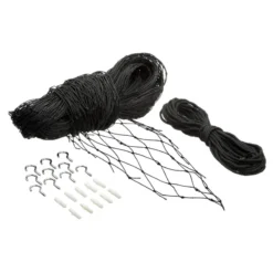 Filet De Sécurité Sekura Noir 6 X 3 Mètres Pour Chat -Animaux Fournitures Magasin filet de securite sekura noir 6 x 3 metres pour chat flamingo pet products fl 15212 7