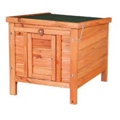 Habitat Pour Petits Animaux, Pour Lapins . 60 X 47 X 50 Cm -Animaux Fournitures Magasin habitat pour petits animaux pour lapins 60 x 47 x 50 cm animallparadise ap 62392 2