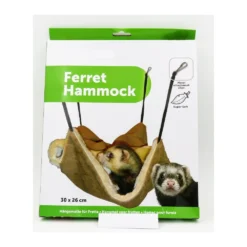 Hamac Avec Cachette, 30 X 26 Cm, Brun En Daim Pour Furet -Animaux Fournitures Magasin hamac avec cachette 30 x 26 cm brun en daim pour furet animallparadise ap fl 208205 3