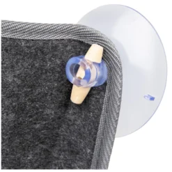 Hamac Pour Fenêtres Large Benji En Feutre Gris 67 X 24.5 X 22 Cm Pour Chat. 9 Hamac Pour Fenêtres Large Benji En Feutre Gris 67 X 24.5 X 22 Cm Pour Chat. -Animaux Fournitures Magasin hamac pour fenetres large benji en feutre gris 67 x 245 x 22 cm pour chat animallparadise ap fl 561137 2