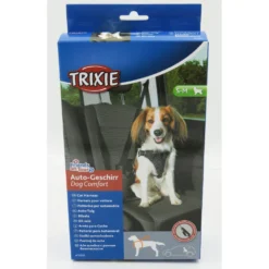 Trixie Harnais Pour Voiture Dog Confort S-M Pour Chien -Animaux Fournitures Magasin harnais pour voiture dog confort s m pour chien trixie tr 12855 3
