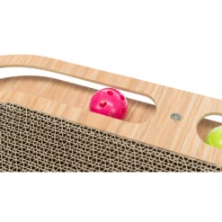 Trixie Jeux Plaque Griffoir, Cadre Bois, 46 Cm, Pour Chats. -Animaux Fournitures Magasin jeux plaque griffoir cadre bois 46 cm pour chats trixie tr 48020 2