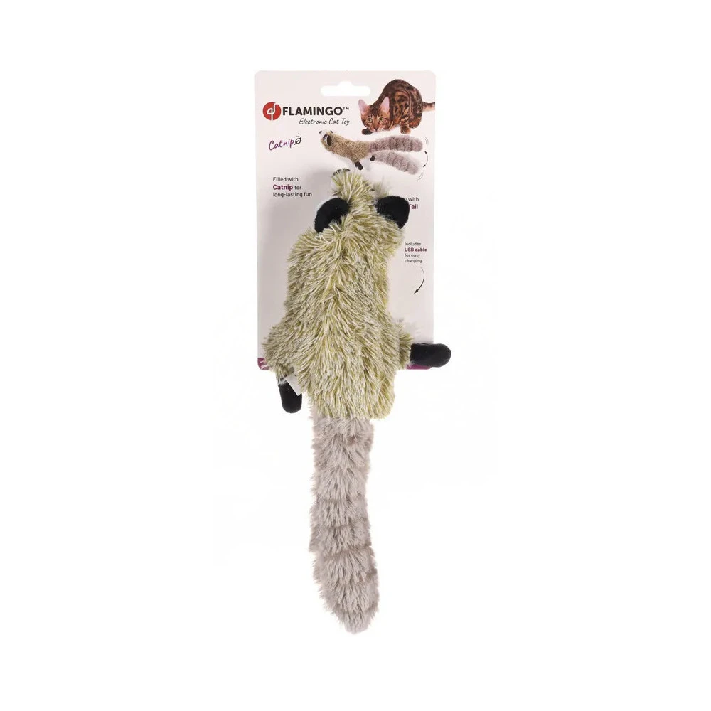 Flamingo Jouet Raton Laveur électronique Avec Queue Mobile 34 Cm 2 Flamingo Jouet Raton Laveur électronique Avec Queue Mobile 34 Cm – Image 2