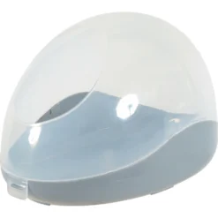 Maison De Toilette Pour Chinchillas 19 X 28 X Hauteur 19cm Couleur Grise