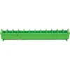 Mangeoire 50 Cm Vert En Plastique Pour Basse Cour