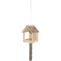 Zolux Mangeoire Cup Castor 3 En 1 , Toit En Bois, Pour Oiseaux -Animaux Fournitures Magasin mangeoire cup castor 3 en 1 toit en bois pour oiseaux zolux zo 170513 3