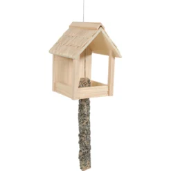 Zolux Mangeoire Cup Grizzli 3 En 1 , Toit En Bois, Pour Oiseaux -Animaux Fournitures Magasin mangeoire cup grizzli 3 en 1 toit en bois pour oiseaux zolux zo 170516 2