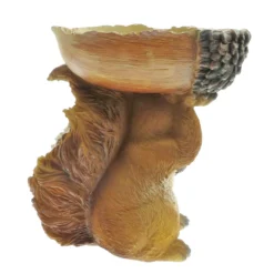 Mangeoire Forme écureuil, Hauteur 20 Cm, Oiseaux -Animaux Fournitures Magasin mangeoire forme ecureuil hauteur 20 cm oiseaux animallparadise ap ed 37000454 3