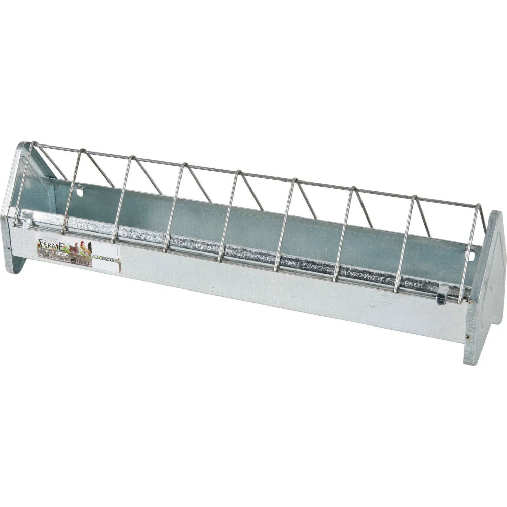 Mangeoire Galvanisé 50 Cm Pour Basse Cour 1 Mangeoire Galvanisé 50 Cm Pour Basse Cour