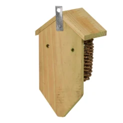 ESSCHERT DESIGN Nichoir En Poche Jonc De Mer, ø Du Trou 35mm. Pour Oiseaux Troglodyte. -Animaux Fournitures Magasin nichoir en poche jonc de mer o du trou 35mm pour oiseaux troglodyte esschert design ed nkbs 7