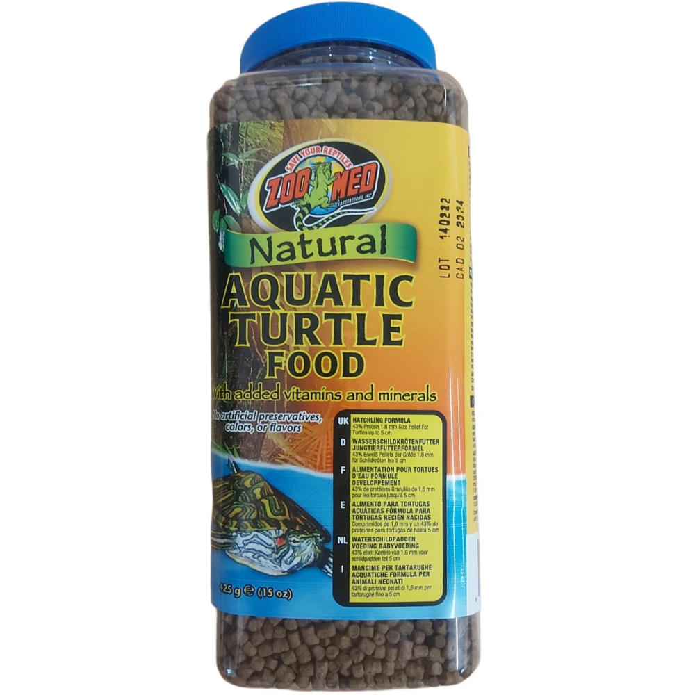 Zoo Med Nourriture Pour Tortues Aquatiques – Formule Pour Nouveau-nés 425g 1 Zoo Med Nourriture Pour Tortues Aquatiques – Formule Pour Nouveau-nés 425g