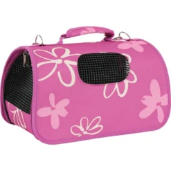 Zolux Panier De Transport Flower. Taille M. Couleur Prune. Pour Chat Ou Chien. -Animaux Fournitures Magasin panier de transport flower taille m couleur prune pour chat ou chien zolux zo 423447pru 2