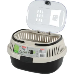 Zolux Panier De Transport NEO Noir 25 X 33 X Hauteur 22 Cm Pour Rongeur -Animaux Fournitures Magasin panier de transport neo noir 25 x 33 x hauteur 22 cm pour rongeur zolux zo 208008 2