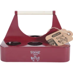 Zolux Porte œufs En Métal Grenat 21.5 X 15 X 14.5 Cm Basse Cour -Animaux Fournitures Magasin porte oeufs en metal grenat 215 x 15 x 145 cm basse cour zolux zo 175649 2