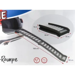 Rampe Pliable En Plastique TPR 39 X 160 Cm Pour Chien -Animaux Fournitures Magasin rampe pliable en plastique tpr 39 x 160 cm pour chien animallparadise ap tr 39477 5