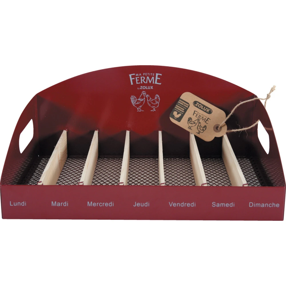 Range œufs En Métal Grenat 34.5 X 26 X 14.5 Cm Basse Cour 1 Range œufs En Métal Grenat 34.5 X 26 X 14.5 Cm Basse Cour