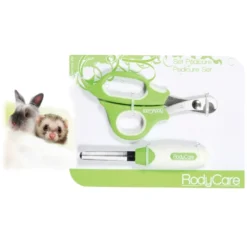 Set Pédicure Coupe Griffes Et Lime Pour Lapins, Furets, Hamsters -Animaux Fournitures Magasin set pedicure coupe griffes et lime pour lapins furets hamsters animallparadise ap zo 203028 1