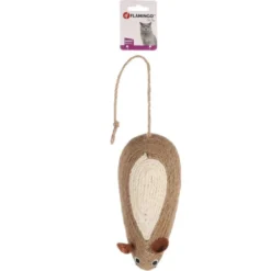 Flamingo Souris A Cliquetis ø 10.5 Cm X 23 Cm Jouet Pour Chat -Animaux Fournitures Magasin souris a cliquetis o 105 cm x 23 cm jouet pour chat flamingo fl 561362 3