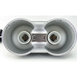 Zoo Med Support De Lampe Double Nano LF-36E Combo Dome 80 W Max Total Pour Terrarium -Animaux Fournitures Magasin support de lampe double nano lf 36e combo dome 80 w max total pour terrarium zoo med zo 387051 3