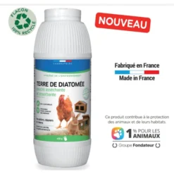 Terre De Diatomée 450 G, Asséchante, Absorbante Pour Poulaillers, Clapiers, Basse Cours -Animaux Fournitures Magasin terre de diatomee 450 g assechante absorbante pour poulaillers clapiers basse cours francodex fr 170333 2