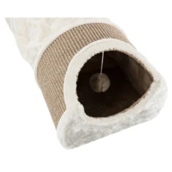 Tunnel à Griffer Pour Chats, Taille: 110 × 30 × 38 Cm -Animaux Fournitures Magasin tunnel a griffer pour chats taille 110 x 30 x 38 cm animallparadise ap 43004 5
