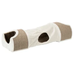 Tunnel à Griffer Pour Chats, Taille: 110 × 30 × 38 Cm -Animaux Fournitures Magasin tunnel a griffer pour chats taille 110 x 30 x 38 cm animallparadise ap 43004 9